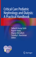 Critical Care Pediatric Nephrology and Dialysis: A Practical Handbook - ISBN 9789811322754