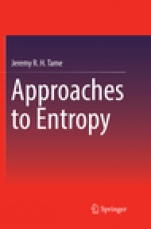 Approaches to Entropy - ISBN 9789811347665