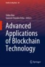 Advanced Applications of Blockchain Technology - ISBN 9789811387746