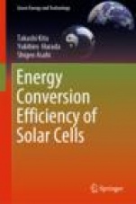 Energy Conversion Efficiency of Solar Cells - ISBN 9789811390883