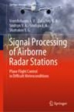 Signal Processing of Airborne Radar Stations - ISBN 9789811399879