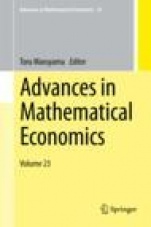 Advances in Mathematical Economics - ISBN 9789811507120