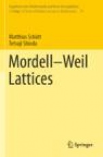 Mordell–Weil Lattices - ISBN 9789813293038
