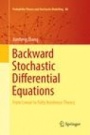 Backward Stochastic Differential Equations - ISBN 9781493984329