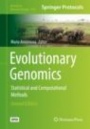 Evolutionary Genomics - ISBN 9781493990733