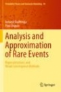 Analysis and Approximation of Rare Events - ISBN 9781493996223