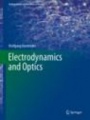 Electrodynamics and Optics - ISBN 9783030022891