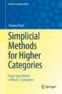 Simplicial Methods for Higher Categories - ISBN 9783030056735