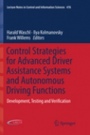 Control Strategies for Advanced Driver Assistance Systems and Autonomous Driving Functions  - ISBN 9783030062569