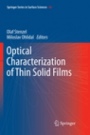 Optical Characterization of Thin Solid Films - ISBN 9783030092009