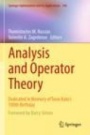 Analysis and Operator Theory  - ISBN 9783030126636