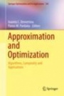 Approximation and Optimization  - ISBN 9783030127664