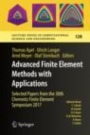 Advanced Finite Element Methods with Applications - ISBN 9783030142438