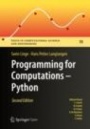 Programming for Computations - Python - ISBN 9783030168766