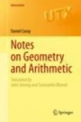 Notes on Geometry and Arithmetic - ISBN 9783030437800