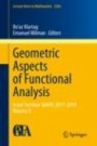 Geometric Aspects of Functional Analysis - ISBN 9783030467616