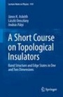 A Short Course on Topological Insulators - ISBN 9783319256054