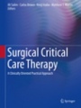 Surgical Critical Care Therapy  - ISBN 9783319717111