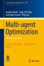 Multi-agent Optimization - ISBN 9783319971414
