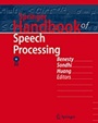 Springer Handbook of Speech Processing - ISBN 9783540491255