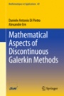 Mathematical Aspects of Discontinuous Galerkin Methods - ISBN 9783642229794