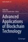 Advanced Applications of Blockchain Technology - ISBN 9789811387777