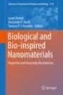 Biological and Bio-inspired Nanomaterials - ISBN 9789811397905