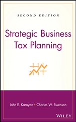 Strategic Business Tax Planning - ISBN 9780470009901