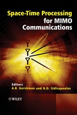 Space–Time Processing for MIMO Communications - ISBN 9780470010020
