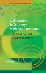 Estimation in Surveys with Nonresponse - ISBN 9780470011331