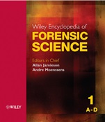 Wiley Encyclopedia of Forensic Science: 5 Volume Set - ISBN 9780470018262