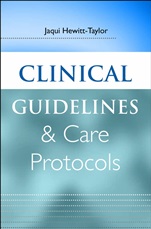 Clinical Guidelines and Care Protocols - ISBN 9780470019825