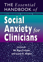 The Essential Handbook of Social Anxiety for Clinicians - ISBN 9780470022665