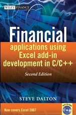 Financial Applications using Excel Add–in Development in C / C++ - ISBN 9780470027974