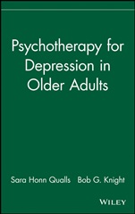 Psychotherapy for Depression in Older Adults - ISBN 9780470037973