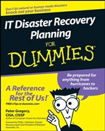 IT Disaster Recovery Planning For Dummies - ISBN 9780470039731