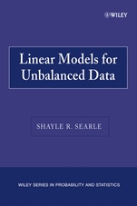 Linear Models for Unbalanced Data - ISBN 9780470040041