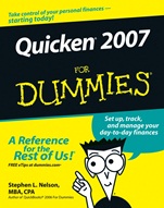 Quicken 2007 For Dummies - ISBN 9780470046005