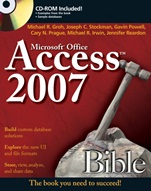 Access 2007 Bible - ISBN 9780470046739