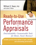 Ready–to–Use Performance Appraisals: Downloadable, Customizable Tools for Better, Faster Reviews! - ISBN 9780470047095