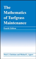 The Mathematics of Turfgrass Maintenance - ISBN 9780470048450