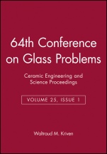 64th Conference on Glass Problems - ISBN 9780470051467