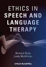 Ethics in Speech and Language Therapy - ISBN 9780470058886