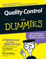 Quality Control for Dummies - ISBN 9780470069097