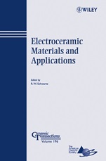 Electroceramic Materials and Applications - ISBN 9780470082959