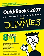 QuickBooks 2007 All–in–One Desk Reference For Dummies - ISBN 9780470085516
