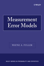 Measurement Error Models - ISBN 9780470095713