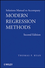 Solutions Manual to accompany Modern Regression Methods, 2e - ISBN 9780470096062