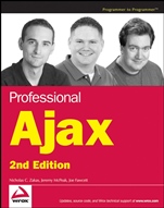Professional Ajax - ISBN 9780470109496