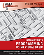 Wiley Pathways Introduction to Programming using Visual Basics Project Manual - ISBN 9780470114124